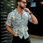 ROYAL TAIL Men's Printed Rayon Cuban Collar Casual Shirt Multicolor Roposo Clout