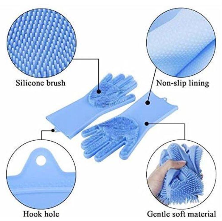 Silicone Dish Washing Gloves 056cc4-2