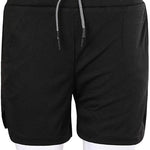 2 in 1 Running Shorts Built in Base Layer Pants Pocket Roposo Clout