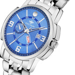 Men's Analog Watch 440 Case Blue Dial D&D EDDY Roposo Clout