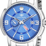 Men's Analog Watch 440 Case Blue Dial D&D EDDY Roposo Clout