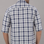 Villain Mens Cotton Full Sleeve Fashion Checkered Shirt Roposo Clout