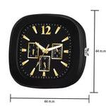 Lorenz Stylish Square Black Dial Smooth Silicon Strap ADDI STYLISH DESIGNER Analog Watch- Black Roposo Clout