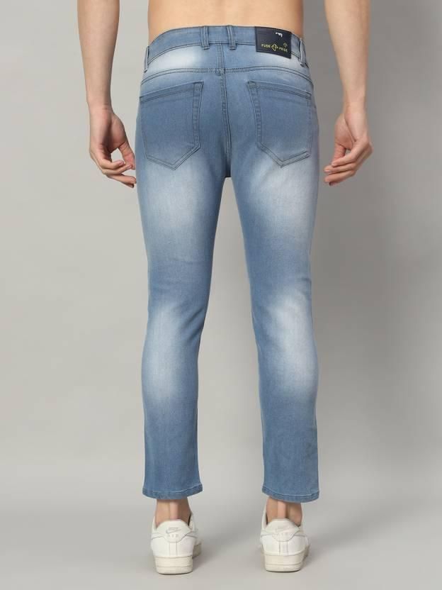 FUDE PRIDE Men's Slim Fit Jeans 🔥 Roposo Clout