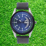 Stylish Blue Dial Day And Date Working Analog Watch Roposo Clout