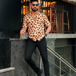 ROYAL TAIL Men's Printed Rayon Cuban Collar Casual Shirt Multicolor Roposo Clout