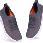 FAST TRAX-22509-Zebra Orange D.Grey Running Shoes - shoponez.com