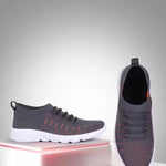 FAST TRAX-22509-Zebra Orange D.Grey Running Shoes - shoponez.com