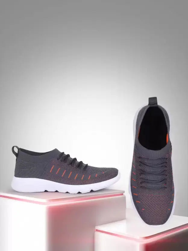 FAST TRAX-22509-Zebra Orange D.Grey Running Shoes - shoponez.com