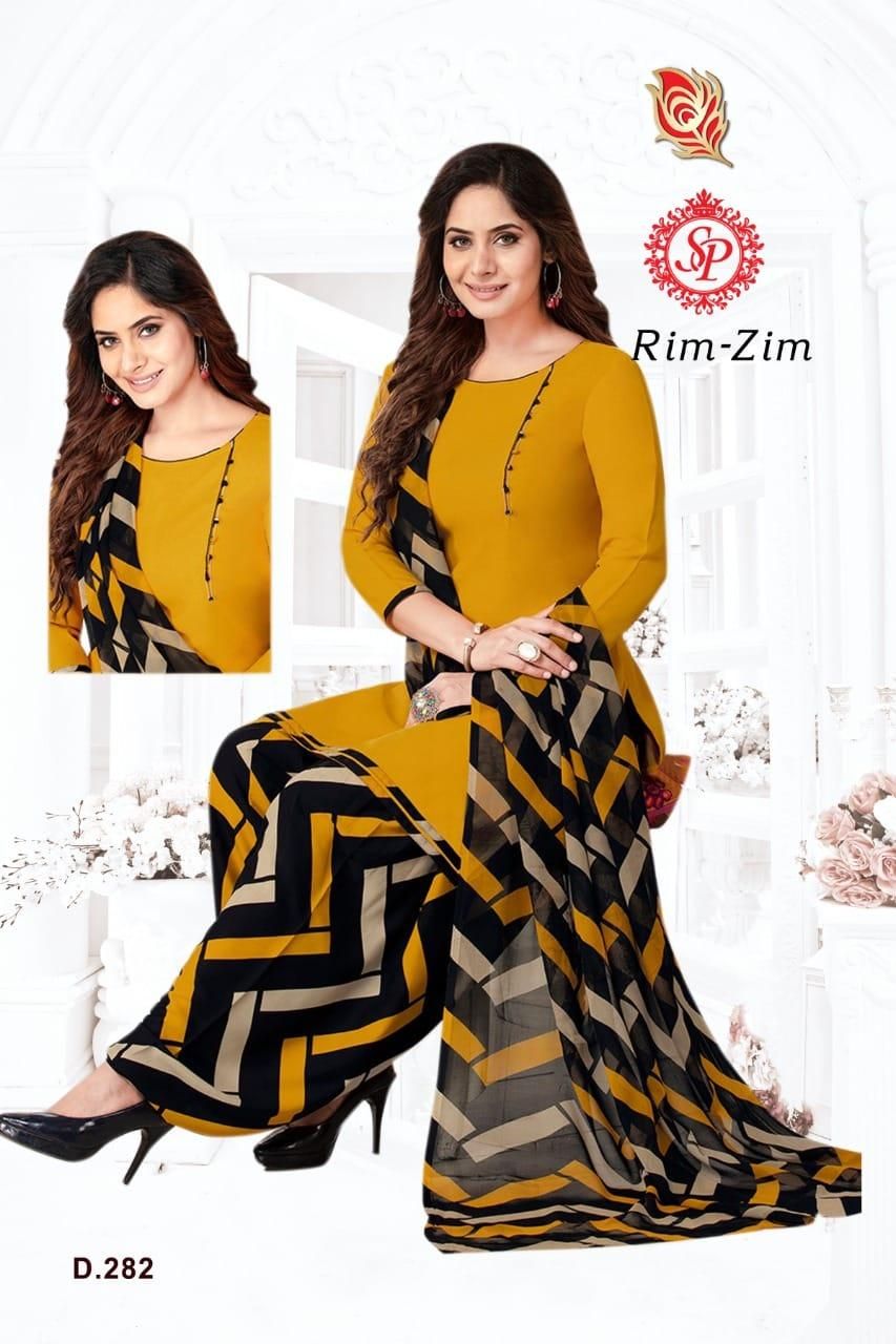 Delicate Printed Crepe Dress Material /Suits Roposo Clout