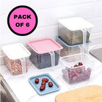 Unbreakable kitchen storage  Basket  (Pack of 6) 056cc4-2