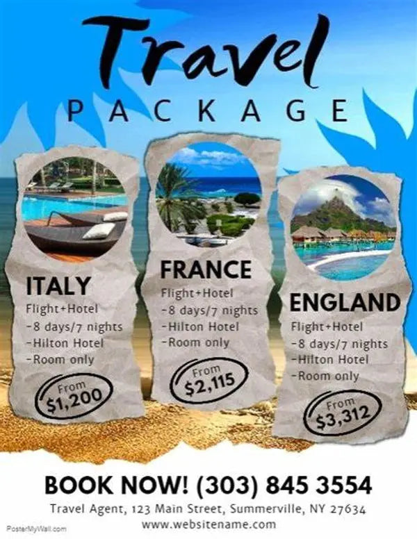 Travel Packages Bundle- Complete Guide -All over World shoponez.com®