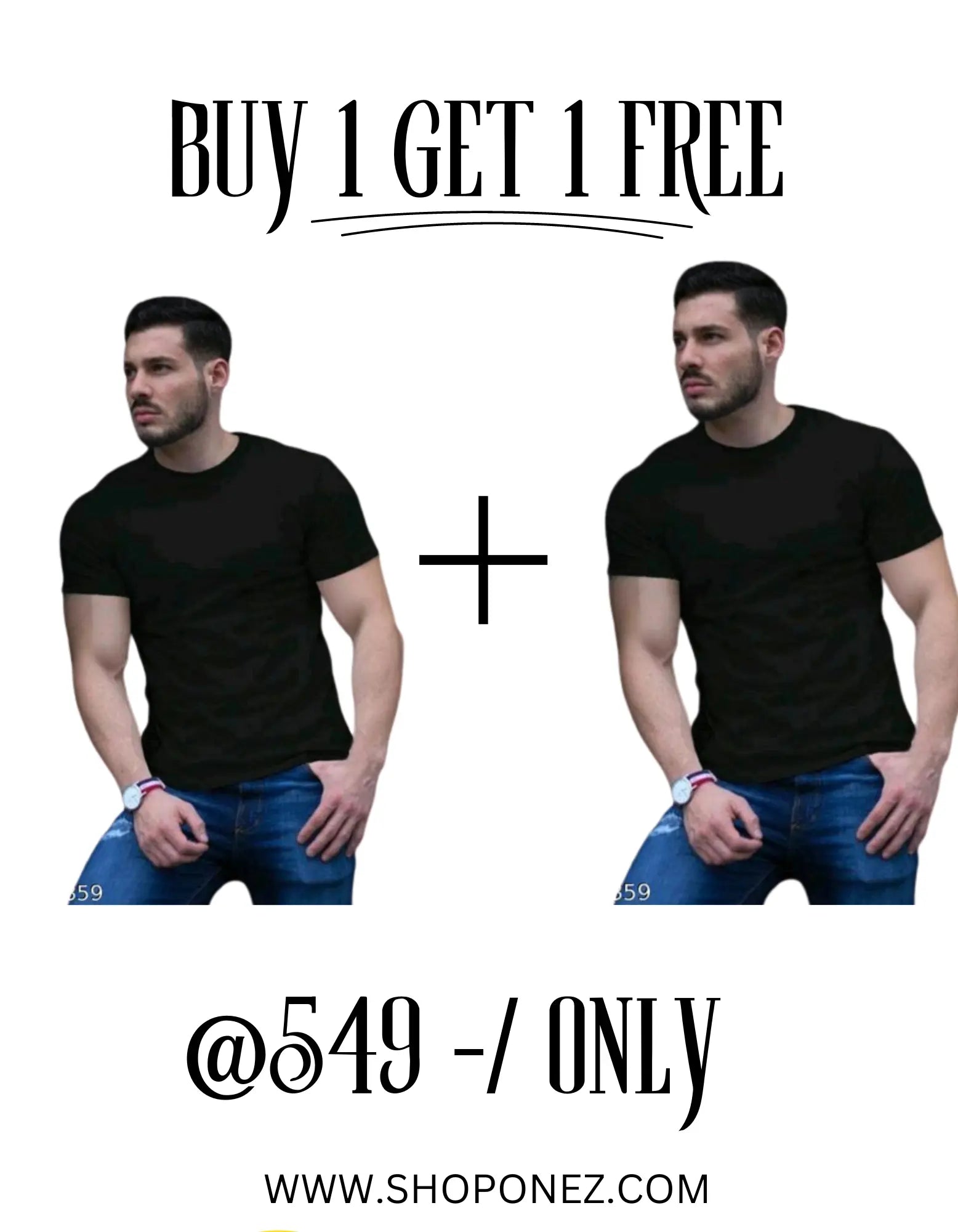 Perfect Men Tshirts Casualwear - COMBO PACK OF 2 - shoponez.com