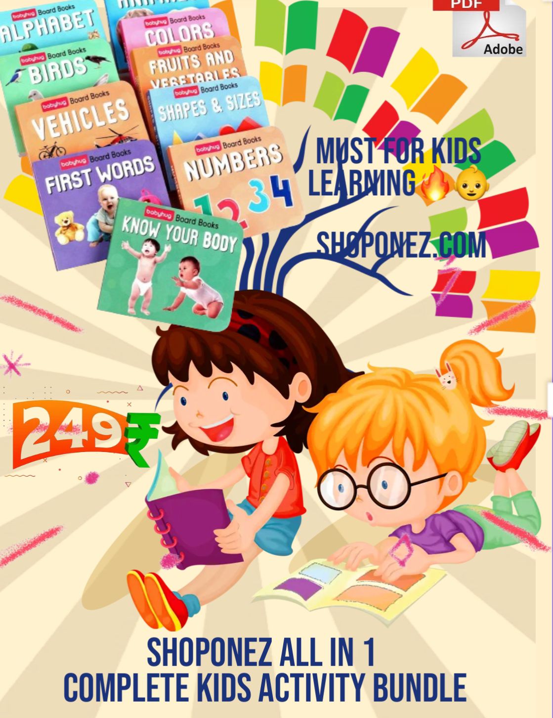 Kids Worksheet Bundle 📢 👪 🔥 -249₹ shoponez.com®