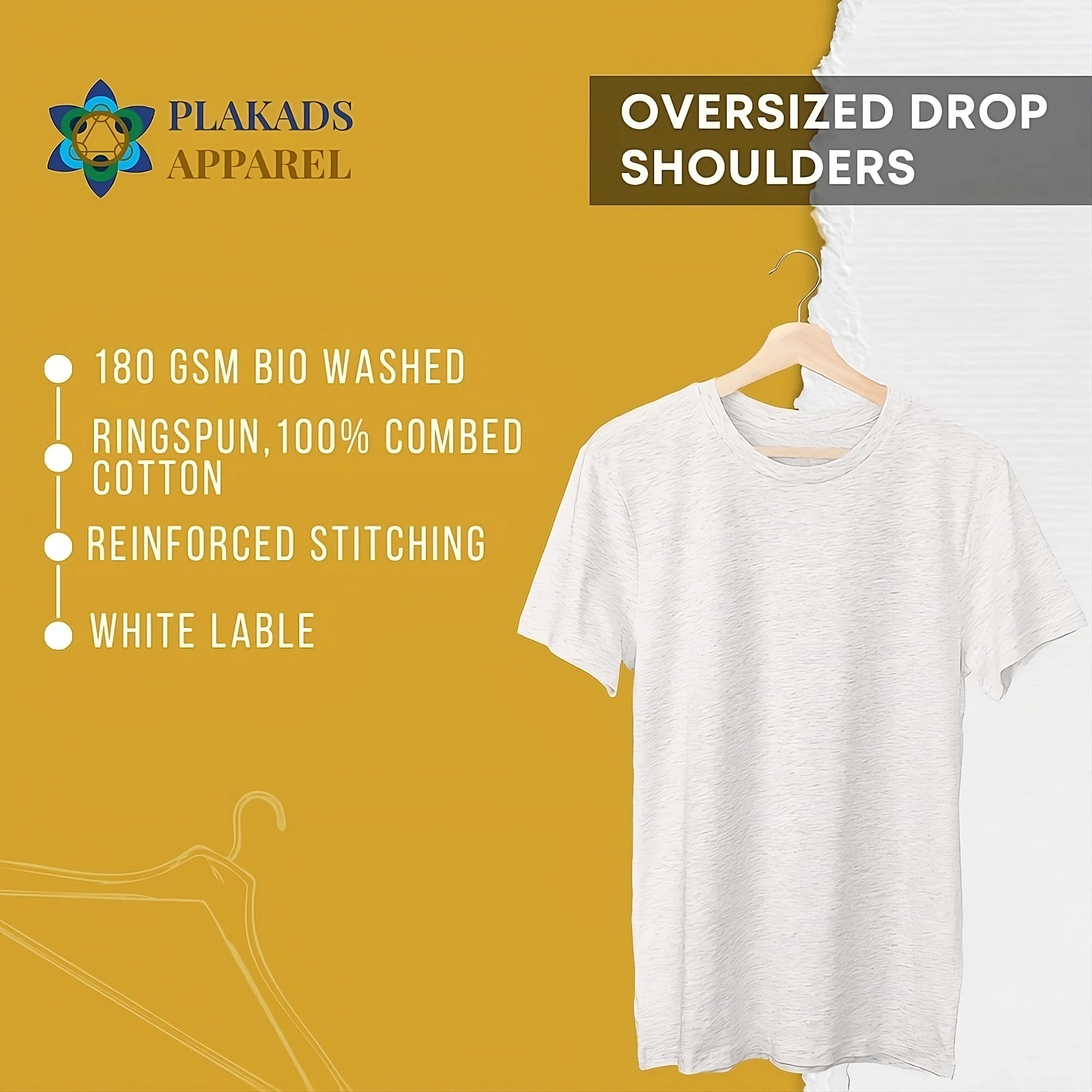 Oversized dropped t-shirt shoponez.com®