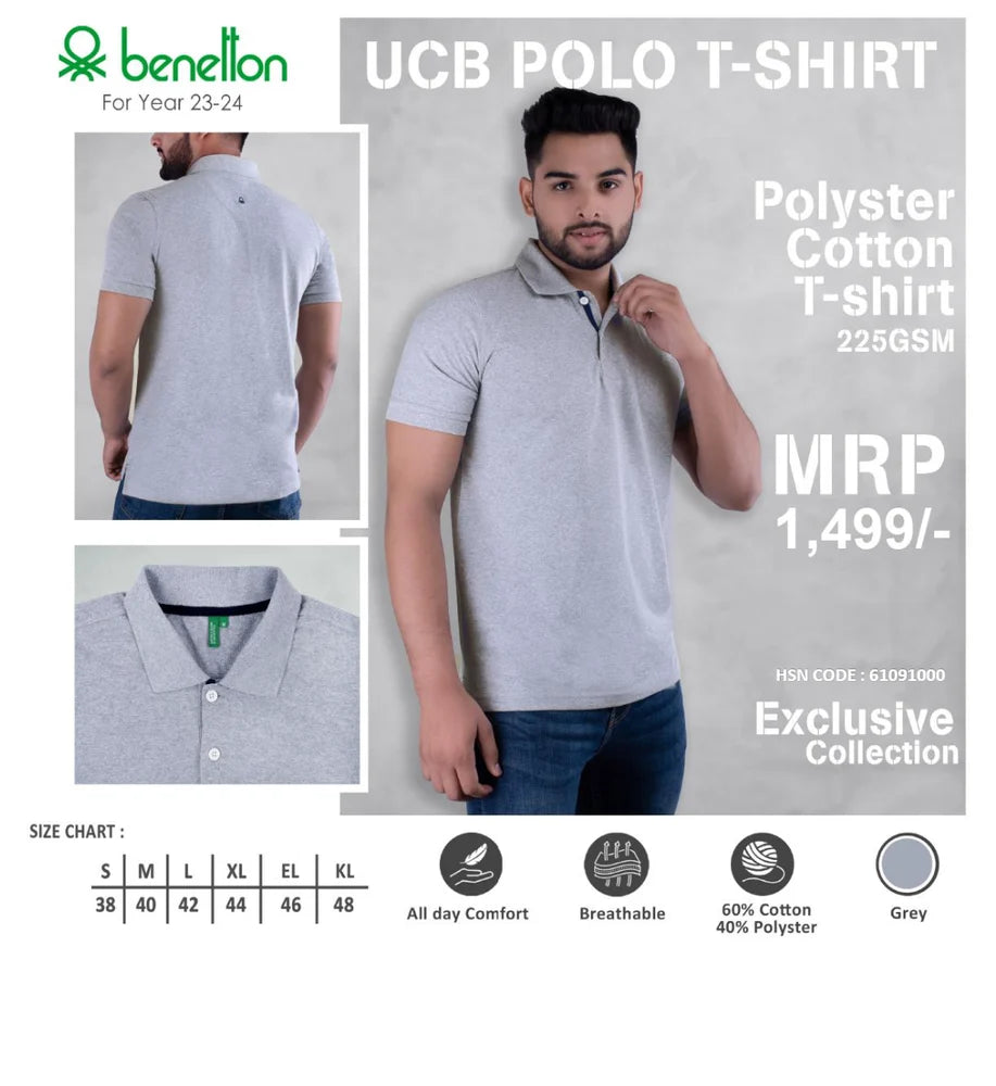 Polo grey t shirt shoponez.com®