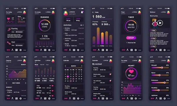 Vector UI Kit Bundle shoponez.com®