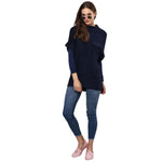 Campus Sutra Women's Cotton Blended Sweater Roposo Clout