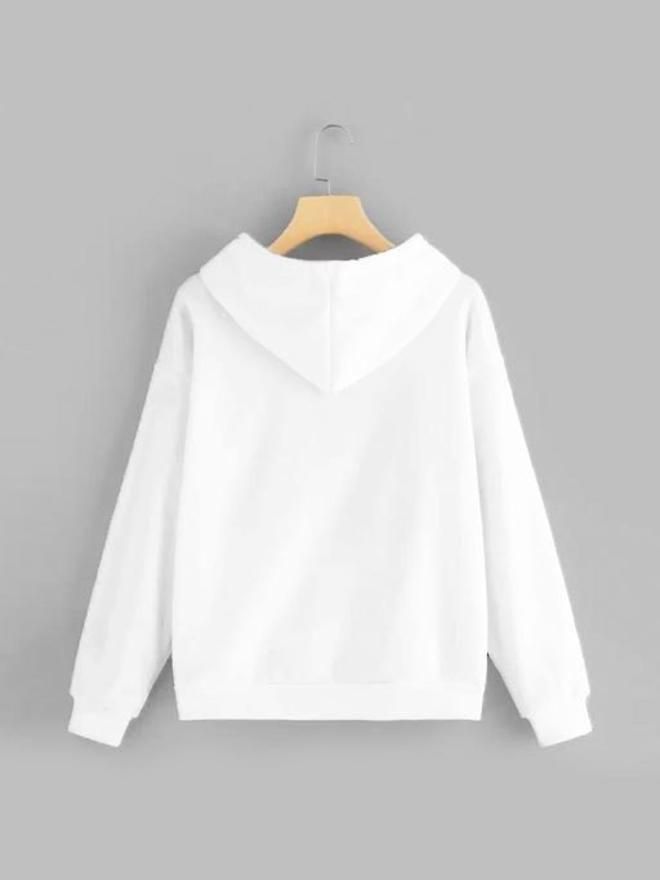 Men's Solid Fleece Hoodies Roposo Clout