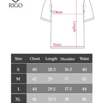 Rigo Cotton Jersey Printed Half Sleeves Mens Round Neck T-Shirt (Plus Size) - shoponez.com