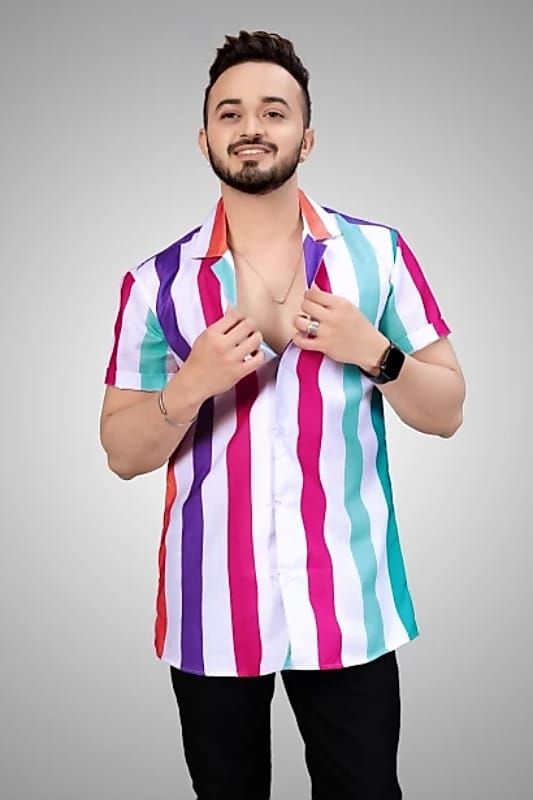 Men's Printed Shirt Roposo Clout