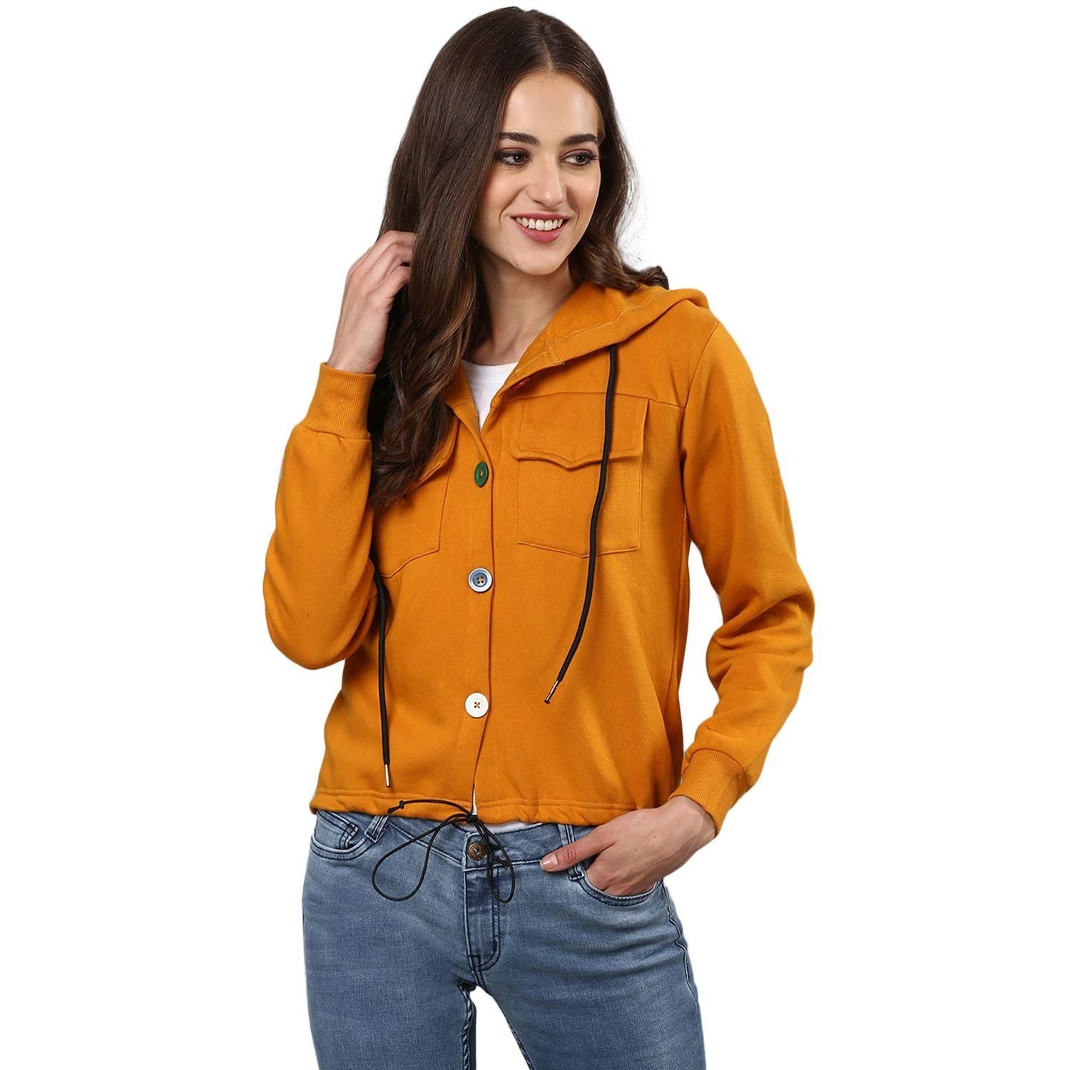Campus Sutra Women's Stylish Sweatshirts Roposo Clout