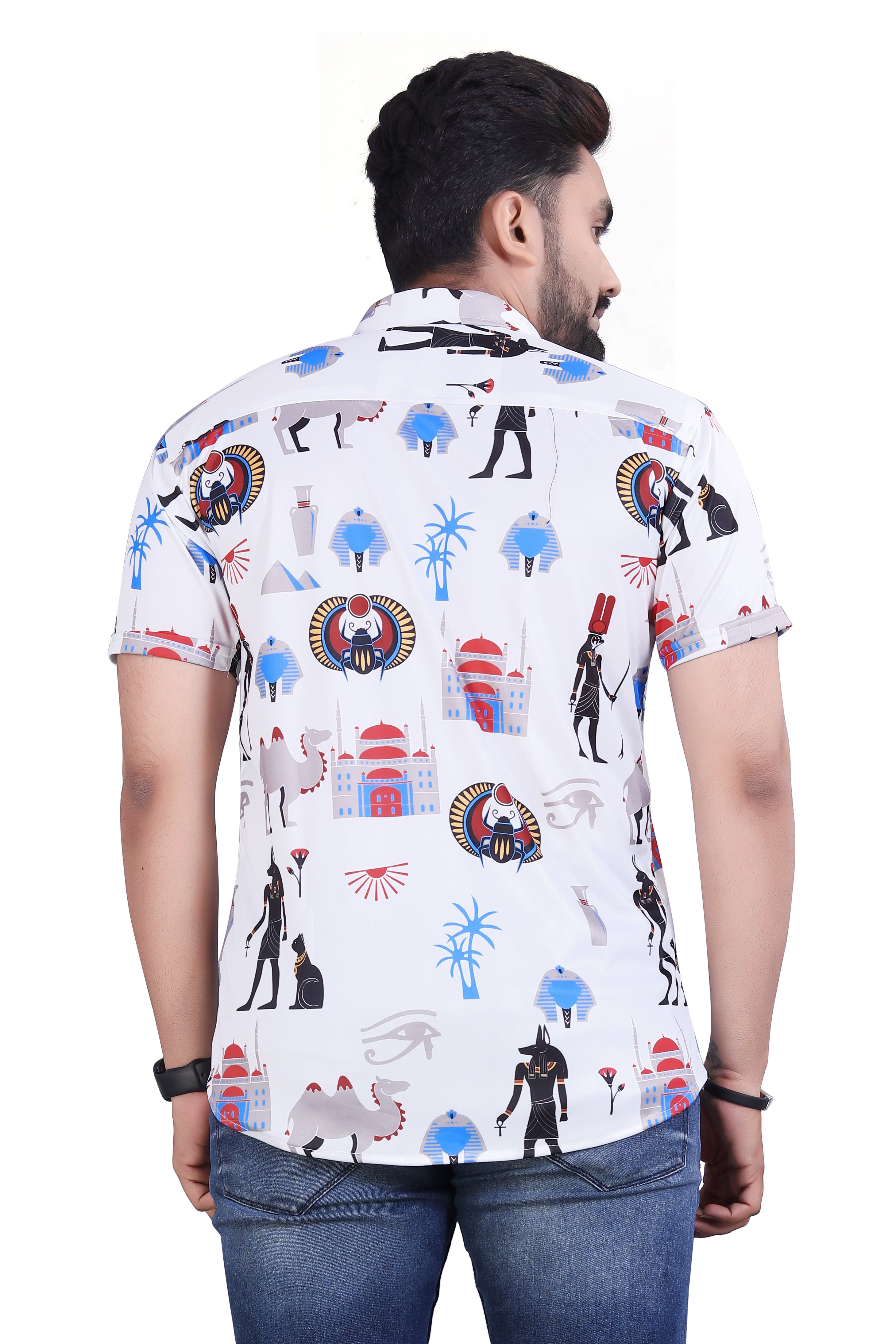 Men's Printed Shirt Roposo Clout