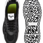 WIN9 Men Lightweight Trendy Walking Sneaker (Black) - shoponez.com