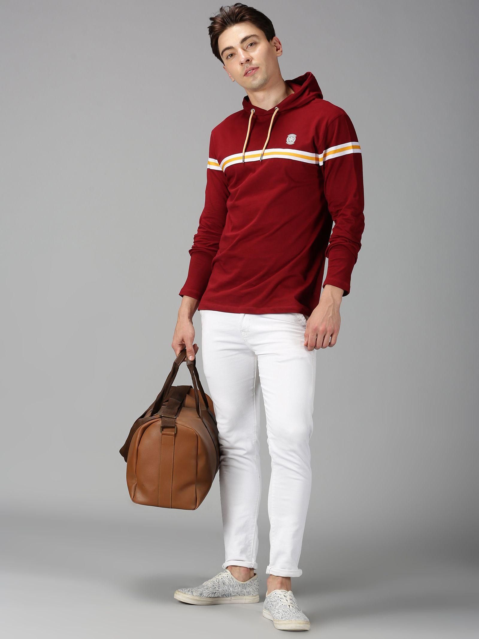 Urgear Fleece Solid Full Sleeves Regular Fit Mens Hoodie Roposo Clout