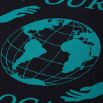 Difference of Opinion Black Graphic Regular T-Shirt Roposo Clout