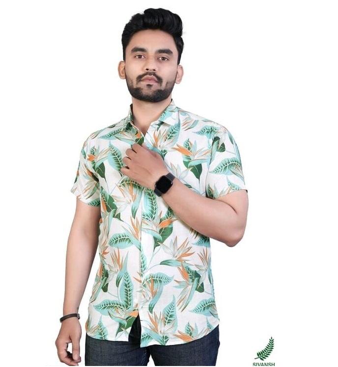 Men's Printed Shirt Roposo Clout