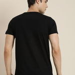 Difference of Opinion Black Graphic Regular T-Shirt Roposo Clout