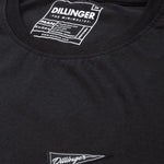 Dillinger Black Solid Oversized T-Shirt Roposo Clout