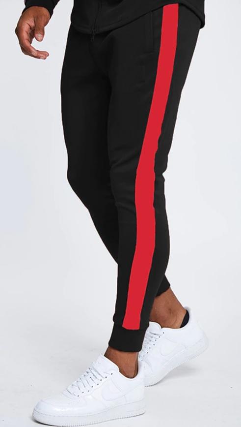 Polyester Blend Solid Slim Fit Track Pant Roposo Clout