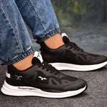 WIN9 Men Lightweight Trendy Walking Sneaker (Black) - shoponez.com