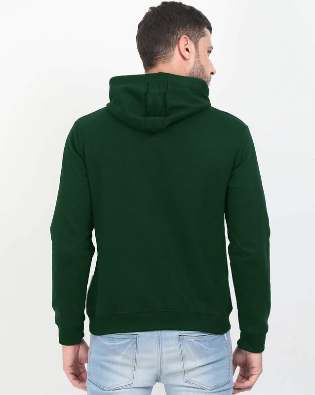 Cotton Solid Full Sleeves Mens Hoodie Roposo Clout