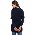 Campus Sutra Women's Cotton Blended Sweater Roposo Clout