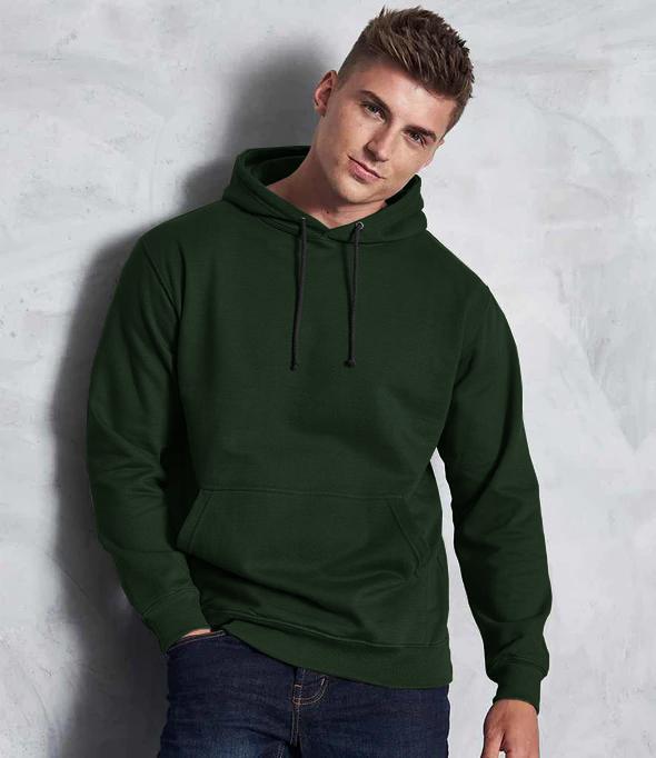 Cotton Solid Full Sleeves Mens Hoodie Roposo Clout