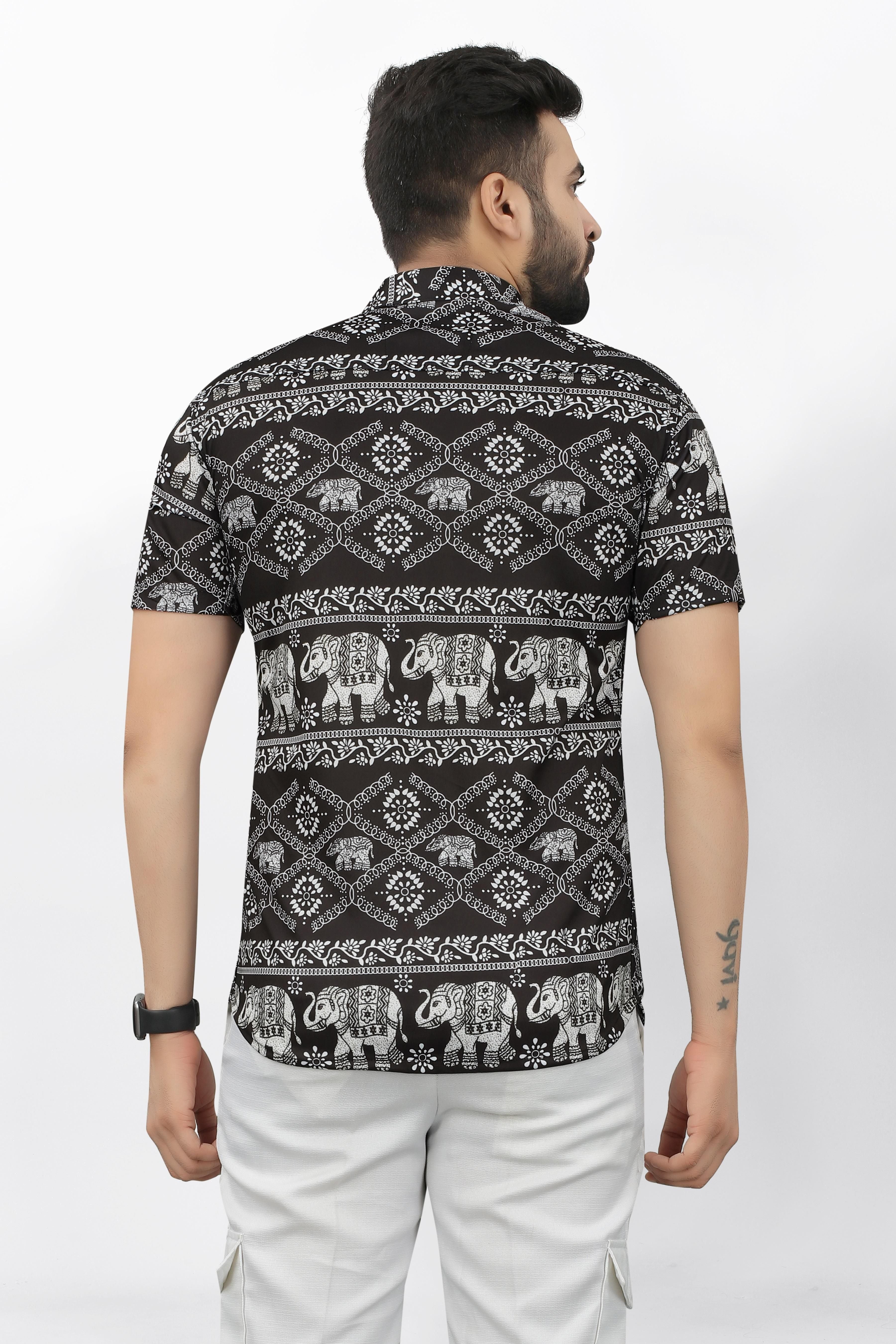 Men's Printed Shirt Roposo Clout