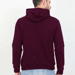 Cotton Solid Full Sleeves Mens Hoodie Roposo Clout
