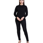 Women's Solid Woolen Full Sleeves Sweater Roposo Clout