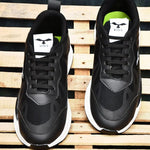 WIN9 Men Lightweight Trendy Walking Sneaker (Black) - shoponez.com