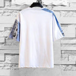 Cotton Printed Half Sleeves Pocket Style Round Neck Mens T-Shirt Roposo Clout