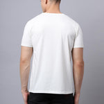 Door 74 Men Off White Graphic Printed Pure Cotton Oversized T-Shirt Roposo Clout