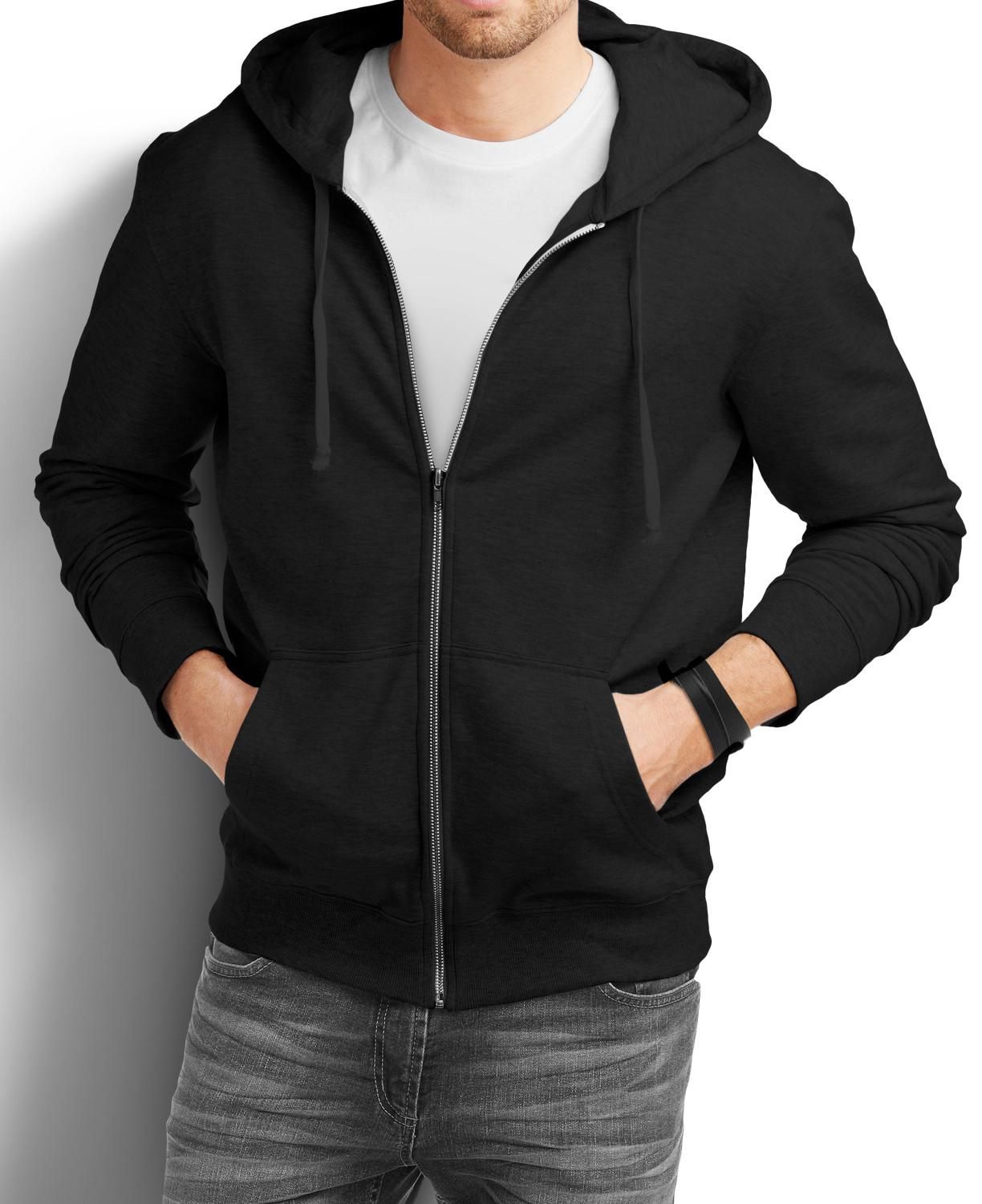 Cotton Solid Hoodie Jacket Roposo Clout