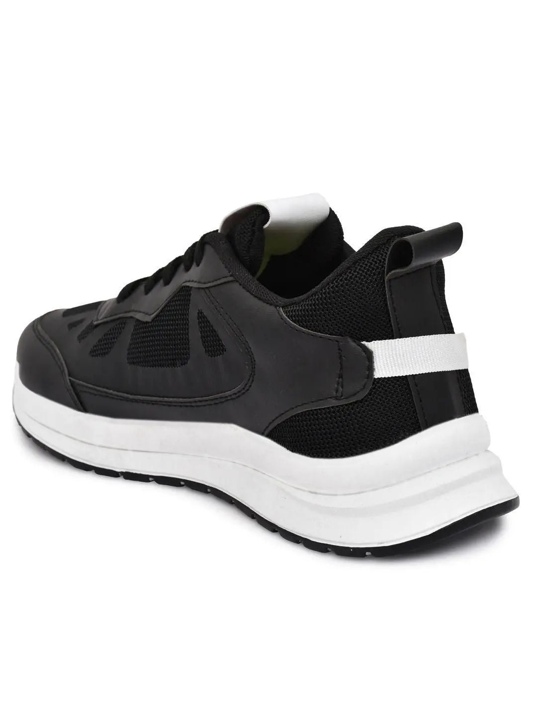 WIN9 Men Lightweight Trendy Walking Sneaker (Black) - shoponez.com