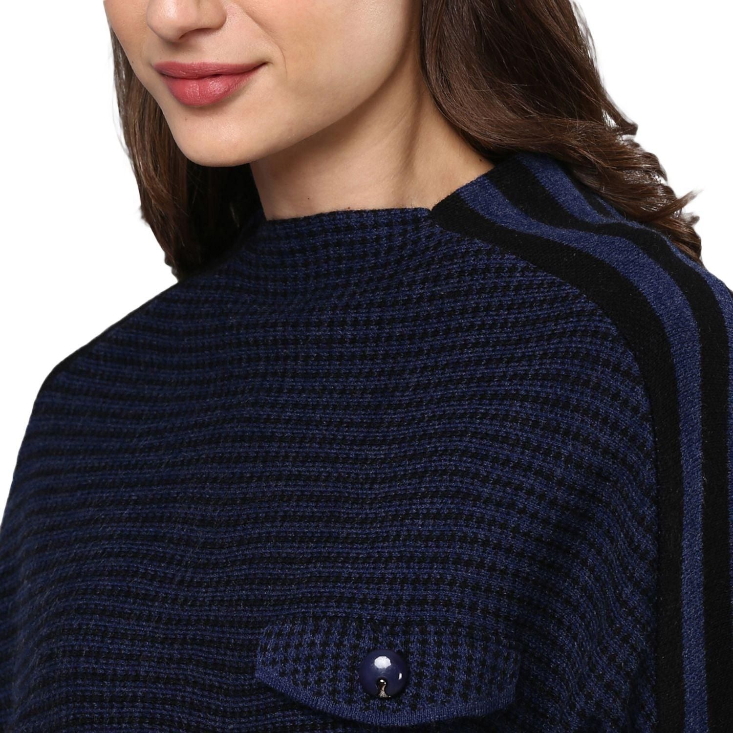 Campus Sutra Women's Cotton Blended Sweater Roposo Clout