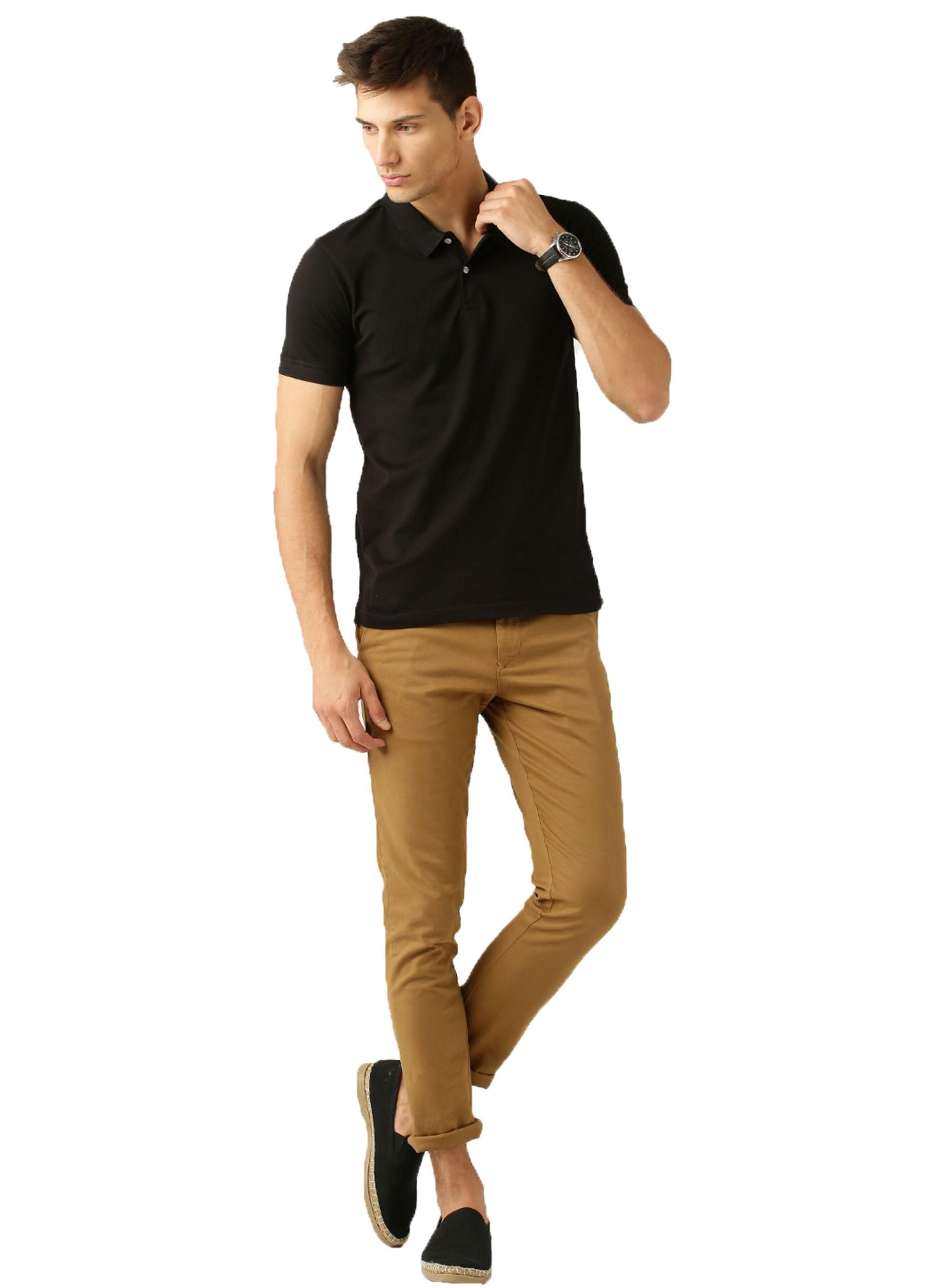 Poly Cotton Solid Half Sleeves Polo T-Shirts (Buy 1 Get 2) Roposo Clout