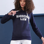 Women's  Cotton Blue Printed Sweatshirt Roposo Clout