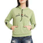 Wome's Cotton Blend Hoodies Roposo Clout